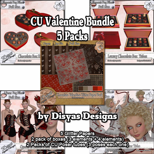 VALENTINE BUNDLE PACK CU - FULL SIZE - Click Image to Close